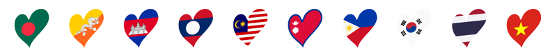 Eurovision Asia Flags (May 2026)